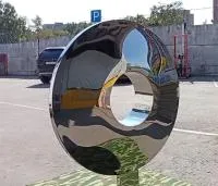 Линза арт  скульптура (519063) ∅ 2500 сталь AISI304 Дивногорск 