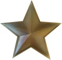 Звезда на памятник состаренная бронза в Дивногорске (518501)