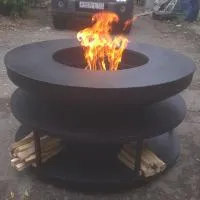 Стол для костра поленница (197212) поставка все ø 1000 мм. универсальная  в Дивногорске