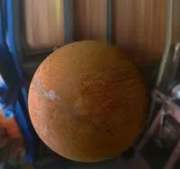 Шар парк декор кортен сталь (518911) ∅ 1000 мм. Дивногорск 