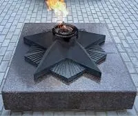 Вечный огонь фигурная подложка литье из чугуна (NSO-PiroClub) в Дивногорске