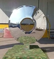 Линза арт объект (519058) ∅ 1000 сталь AISI304 Дивногорск 