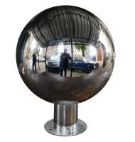 Сфера шар ø 500 мм. (517180) монтаж - арт-объект пустотелая  в Дивногорске