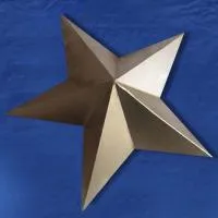 Звезда на обелиск латунь (197203) поставка - стела памятник ø 600 мм. пустотелая  в Дивногорске