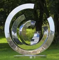 Скульптурная арт композиция кольца (518293) поставка арт-объект  в Дивногорске