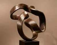 Кольцо из бронзы скульптура (518289) монтаж арт-объект  в Дивногорске