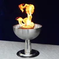 Чаша торжественный огонь (197218) производство для огня ø 320 мм. ветроустойчивая  в Дивногорске