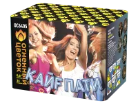 Батарея салютов Кайф-пати ОС6405 купить от производителя Огненный Цветок — Дивногорск