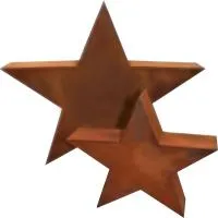 Звезда на монумент кортеновская сталь в Дивногорске (518500)