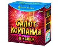 Фейерверк Салют-компания Р7318 купить от производителя Русский Фейерверк — Дивногорск
