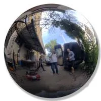 Шар ø 750 мм. полый полированный (517588) монтаж - сфера арт-объект пустотелая  в Дивногорске